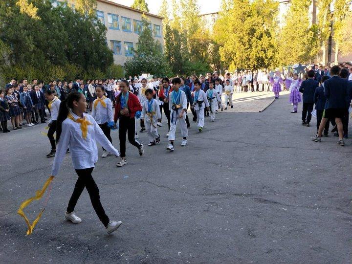 №47 орта мектебінде "Талаптыға нұр жауар" атты мектепішілік үйірмелердің он күндігінің ашылуы.