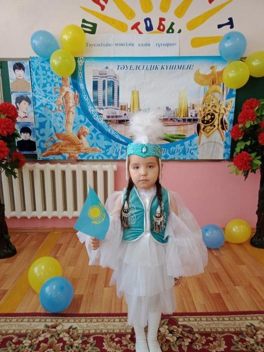 №47 «Нұрбөбек» шағын  орталығы Ересек «Шапағат» тобы «Қазақстан тәуелсіздігіне - 30 жыл» Мақсаты:Балаларға Қазақстанның Тәуелсіздік алуын және тәуелсіздіктің әр күні,әр айы тарихи өзгерістерге толы екенін түсіндіру.Қазақстан Республикасы Мемлекеттік