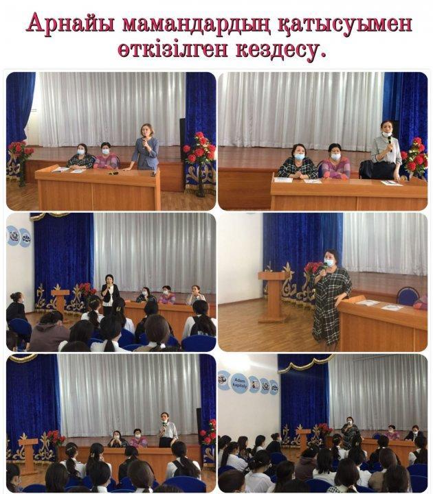Қыздардың физологиялық  өсіп жетілуі және жеке бас гигиенасы