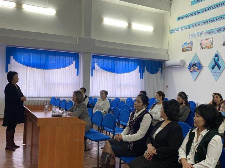 №47 мектепте 24.11.2021ж күні «Қазақ тілі мен әдебиеті сабақтарында тілдік дағдыларды дамытудағы тиімді әдіс-тәсілдер» тақырыбында қалалық семинар өтілді.