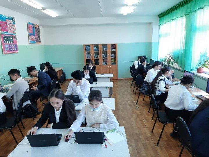 Тараз қаласы, №47 орта мектептің 11-сынып оқушылары 2 – 5 наурыз күндері ҰБТ-ге дайындық жүргізу мақсатында сынама тест тапсырды. Сынама тестке 54 оқушы қатысты.